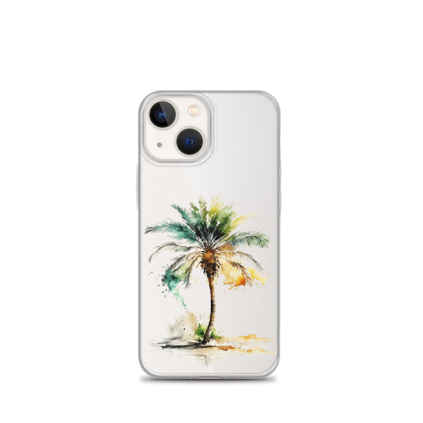 Clear Case for iPhone® Palm Tree