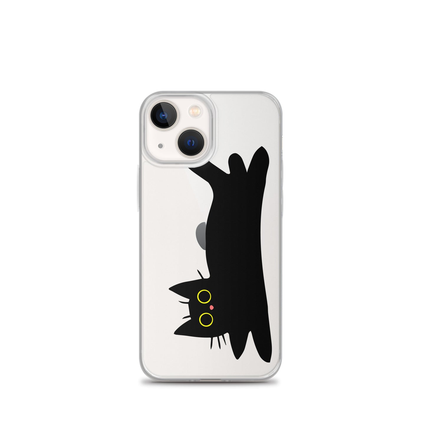 Clear Case for iPhone® Black Cat