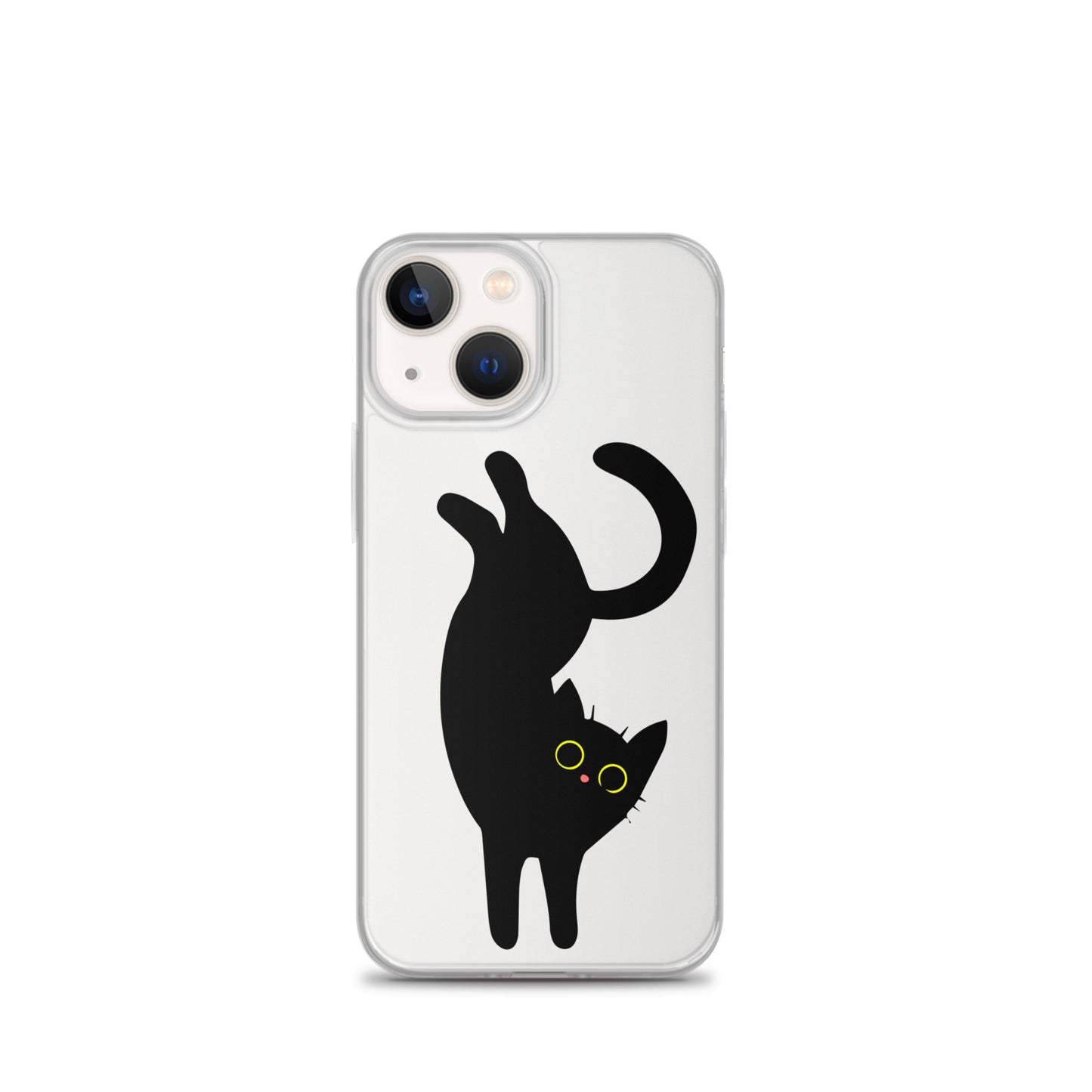 Clear Case for iPhone® Playful Cat