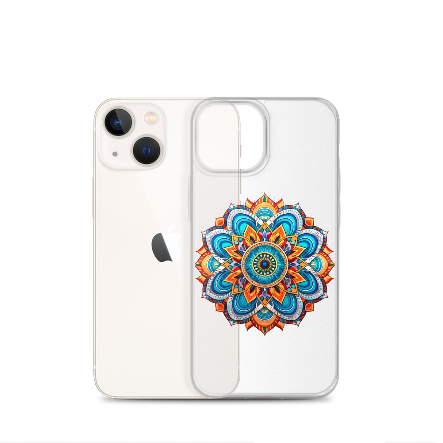 Clear Case for iPhone® Mandala 1