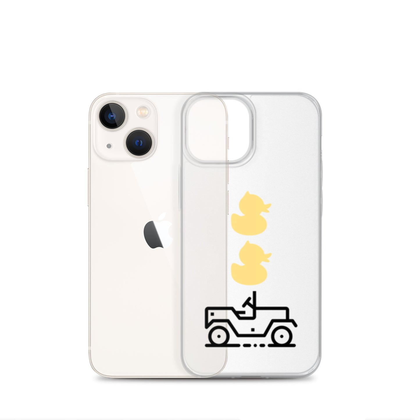 Clear Case for iPhone® Duck Duck 4x4