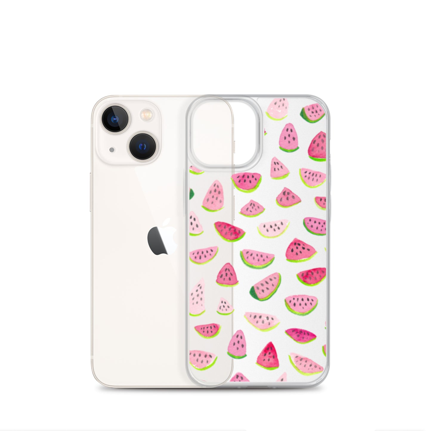 Clear Case for iPhone® Watermelon