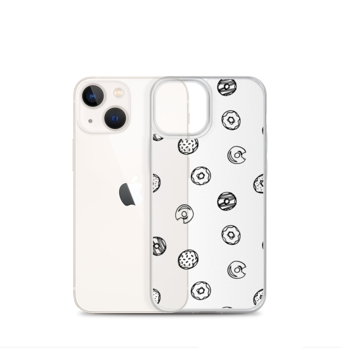 Clear Case for iPhone® Donuts