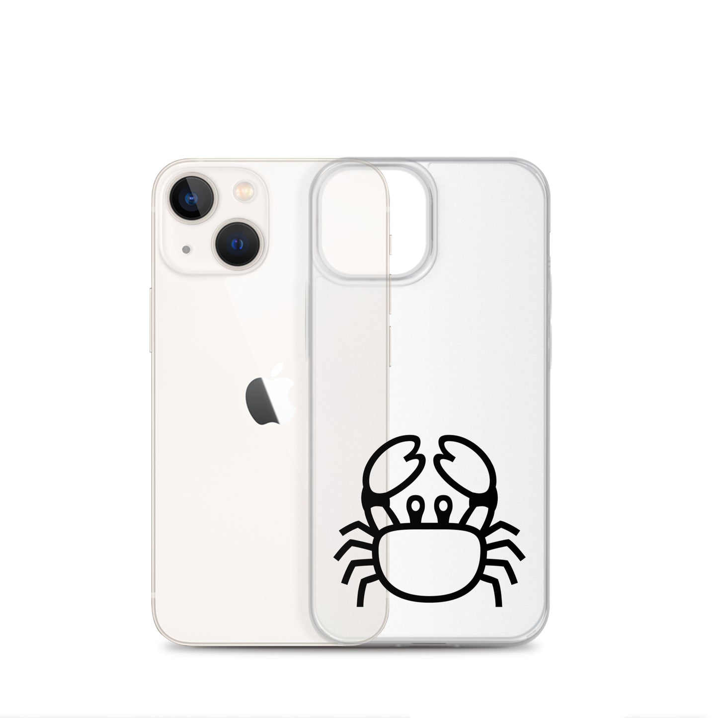 Clear Case for iPhone® Crab