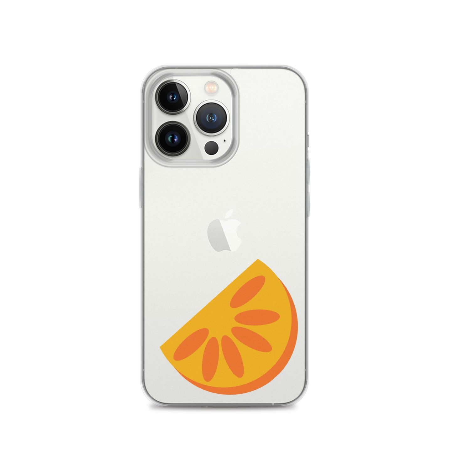 Clear Case for iPhone® Orange