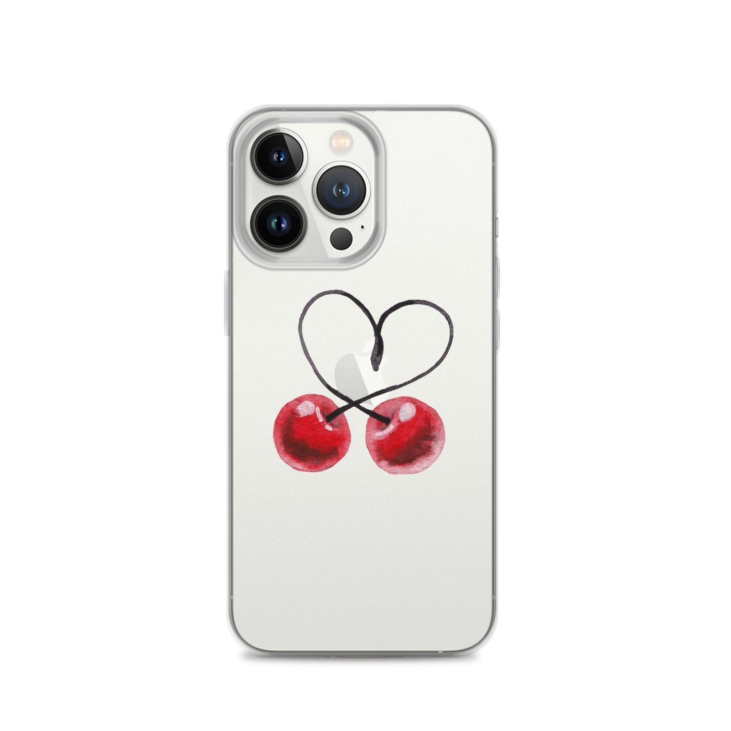 Clear Case for iPhone® Cherry Love