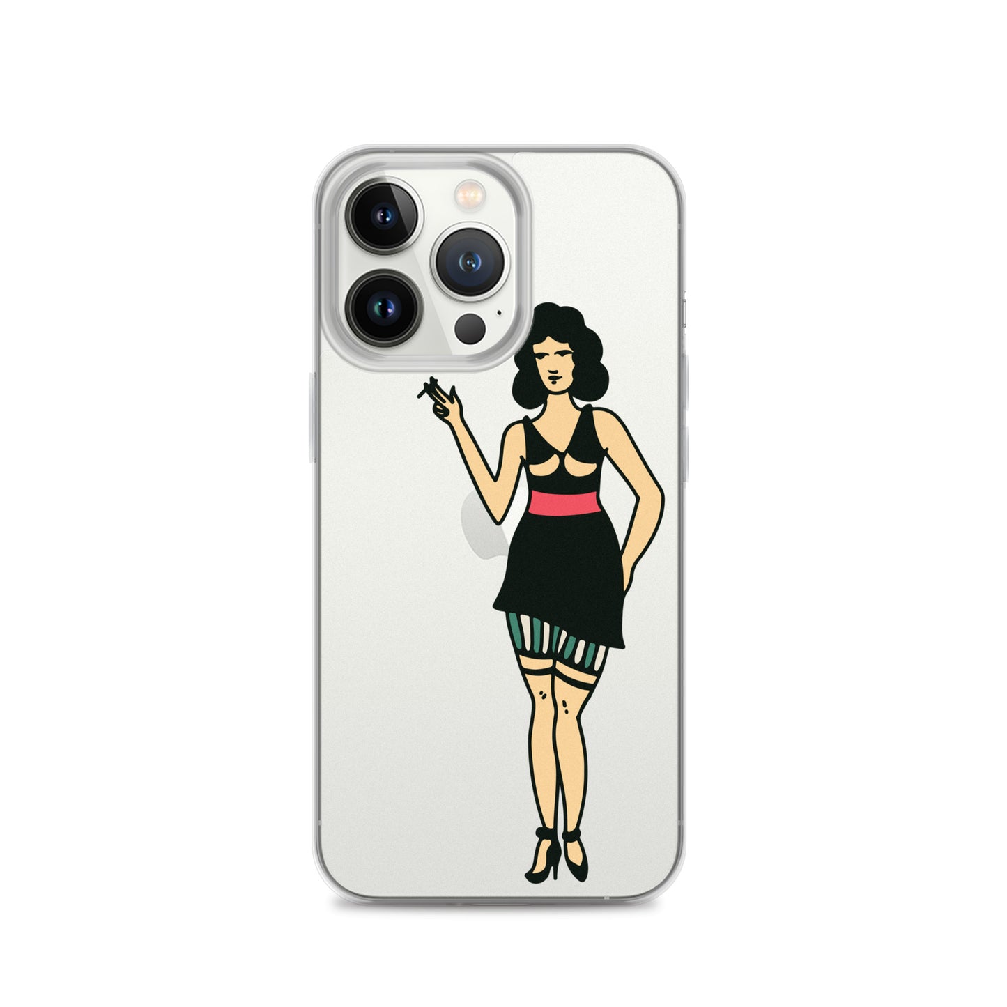 Clear Case for iPhone® Tattoo Woman 2