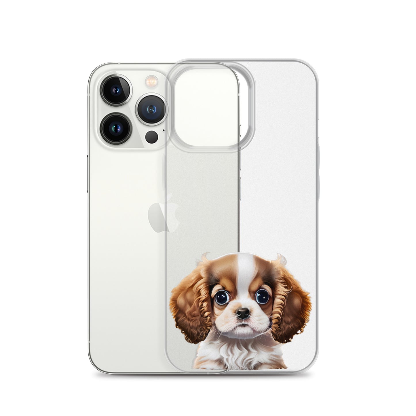 Clear Case for iPhone® Cavelier King Charles Spaniel Puppy