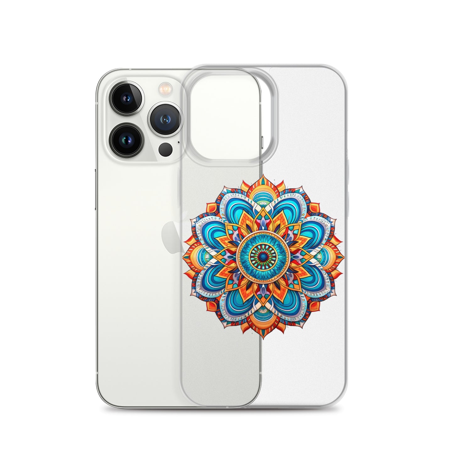 Clear Case for iPhone® Mandala 1