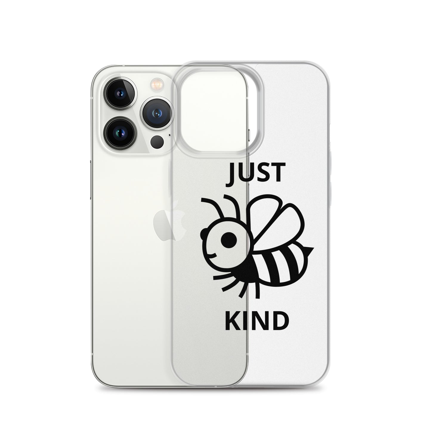 Clear Case for iPhone® Just Be Kind