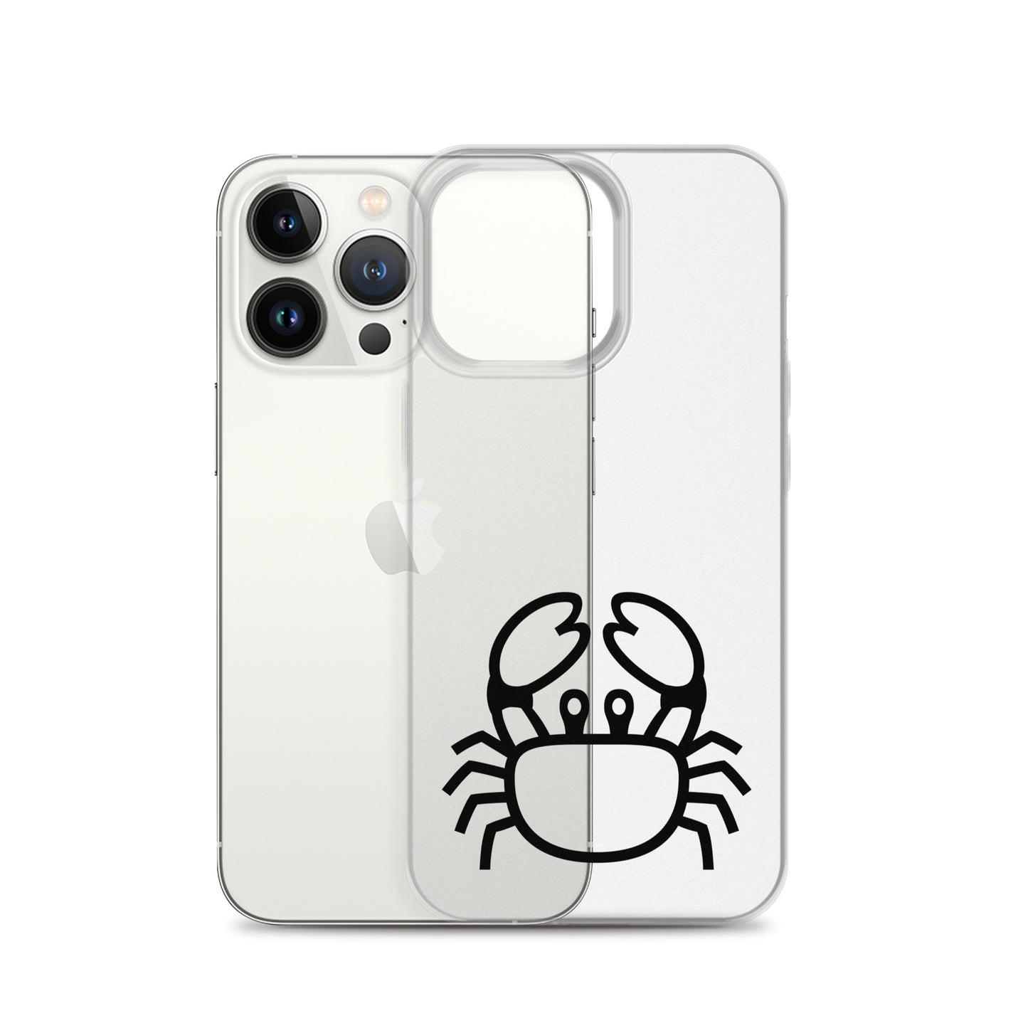 Clear Case for iPhone® Crab