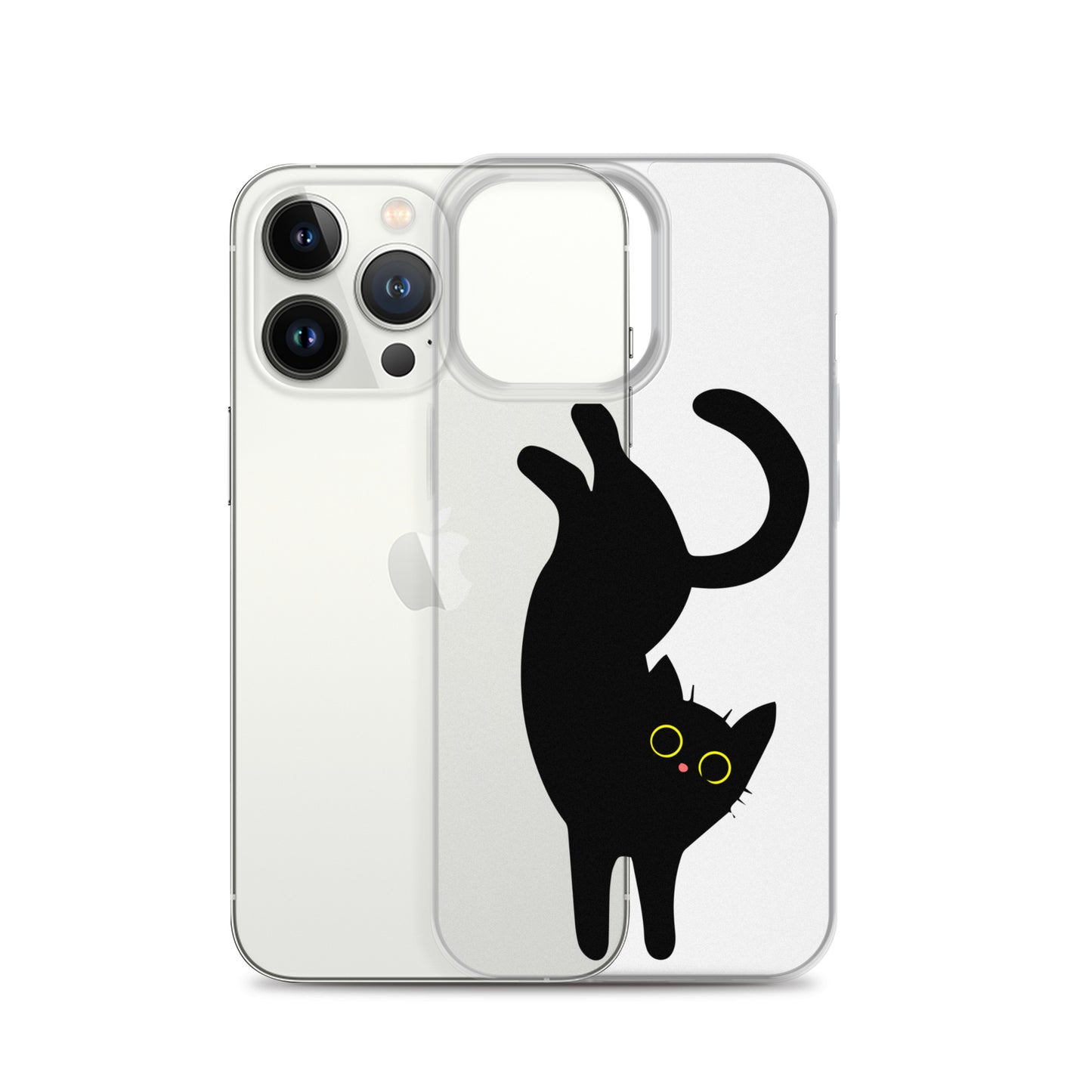 Clear Case for iPhone® Playful Cat