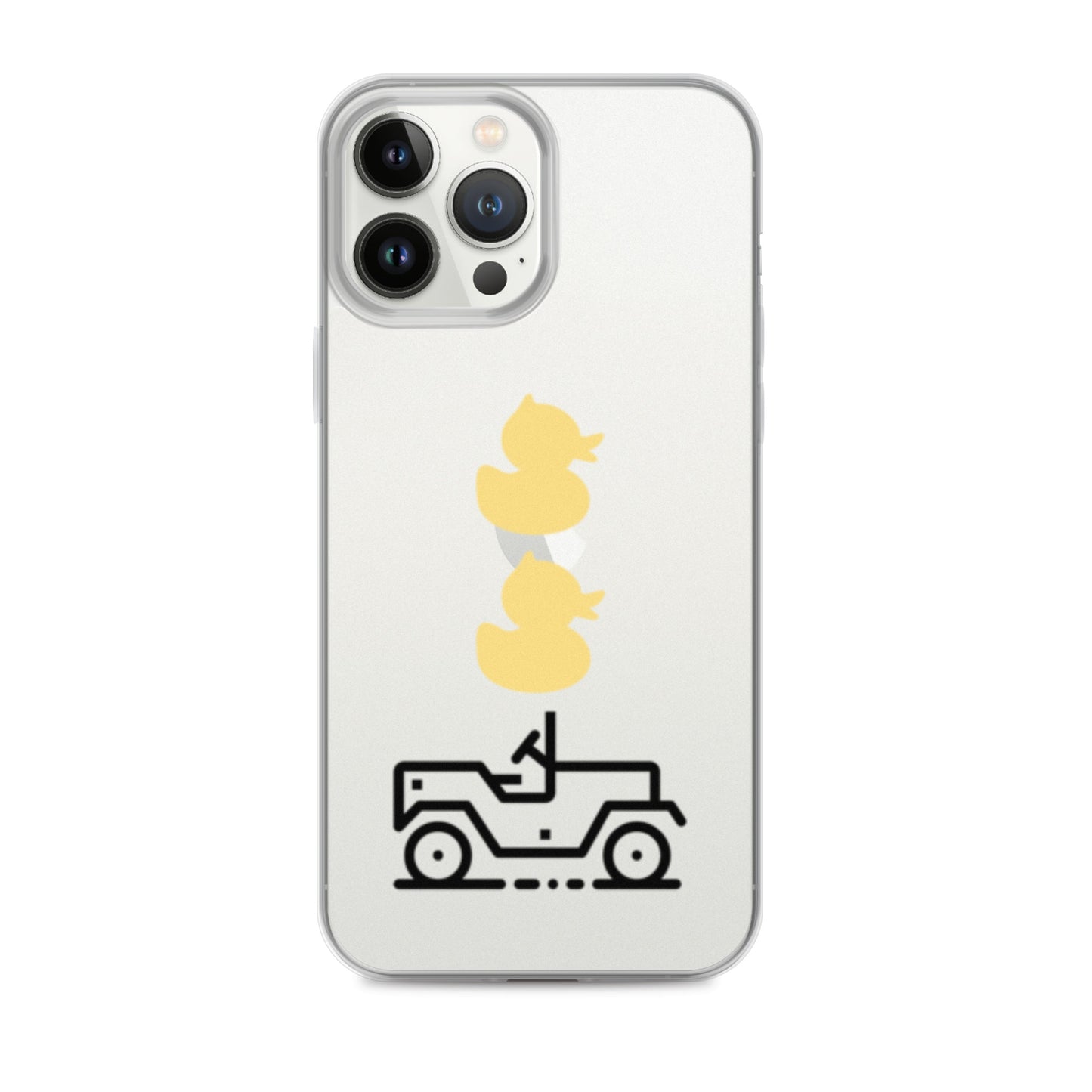 Clear Case for iPhone® Duck Duck 4x4