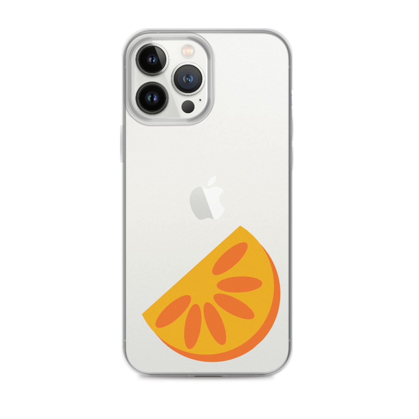 Clear Case for iPhone® Orange