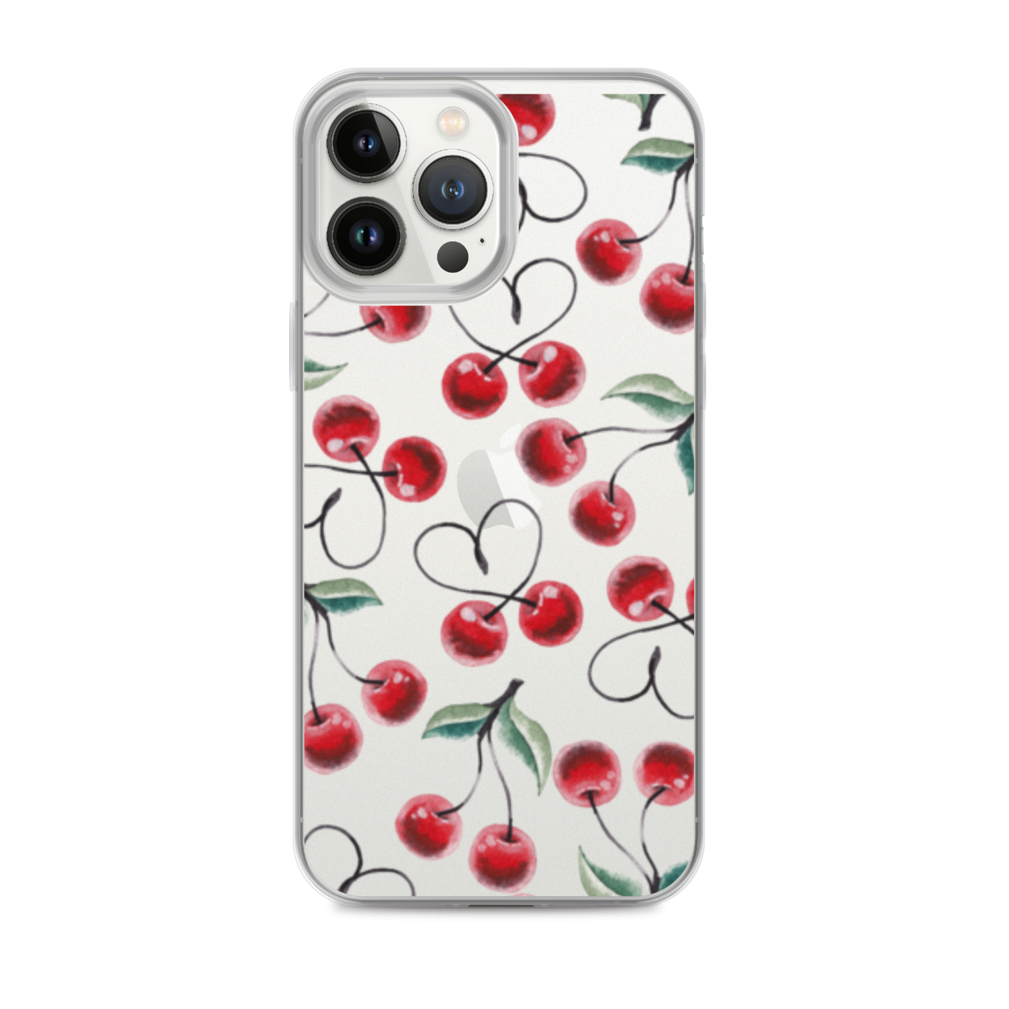 Clear Case for iPhone® Cherry Lots of Love