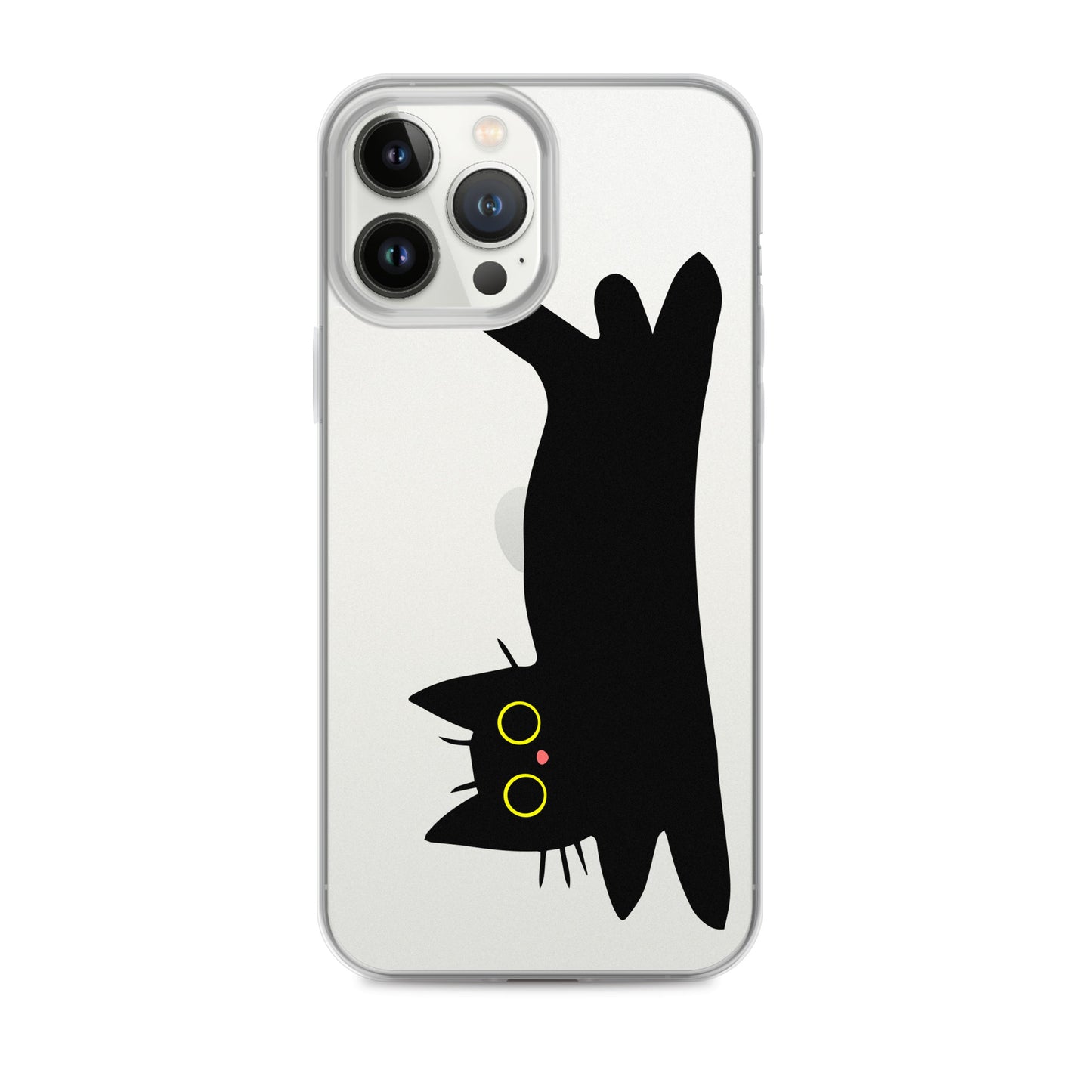 Clear Case for iPhone® Black Cat