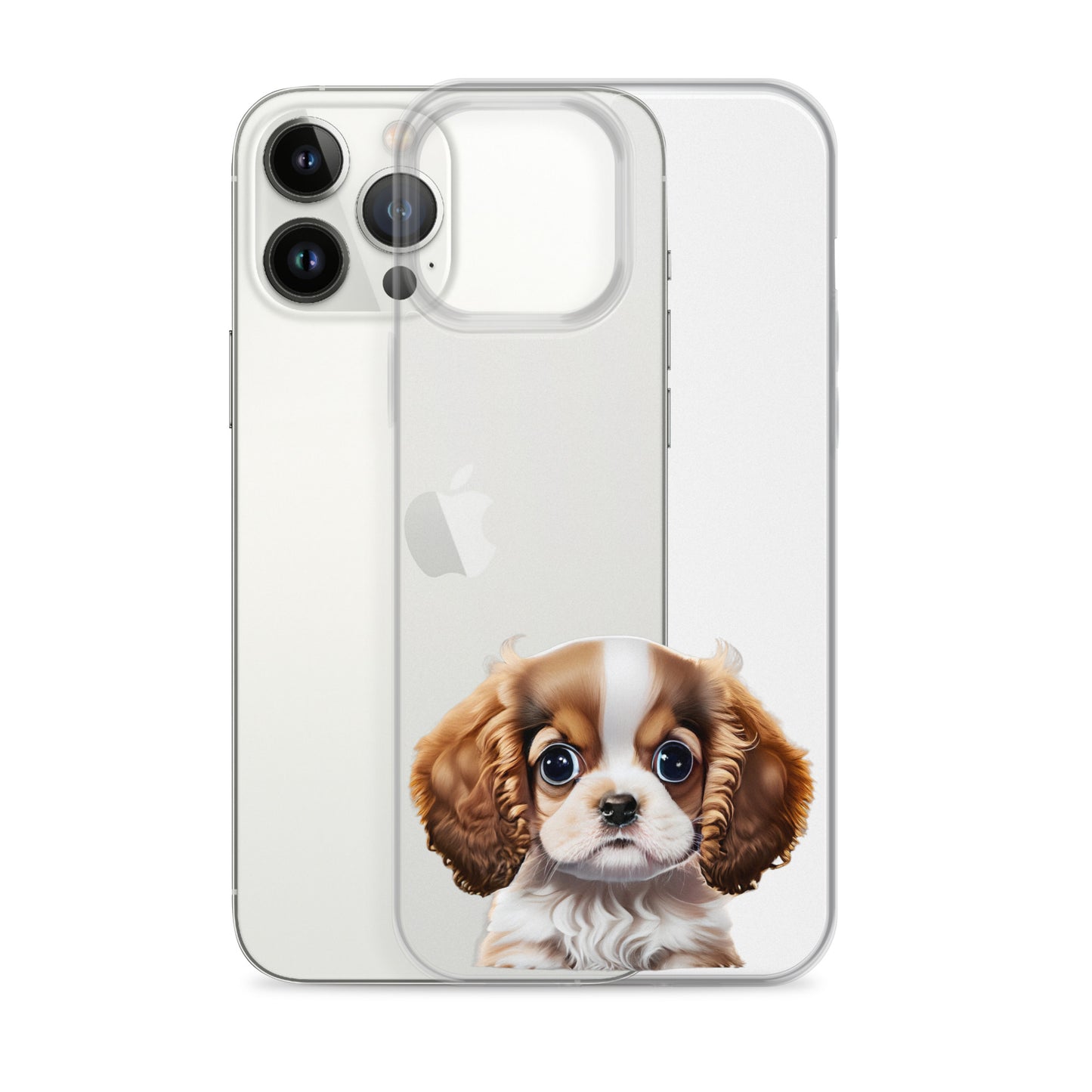 Clear Case for iPhone® Cavelier King Charles Spaniel Puppy