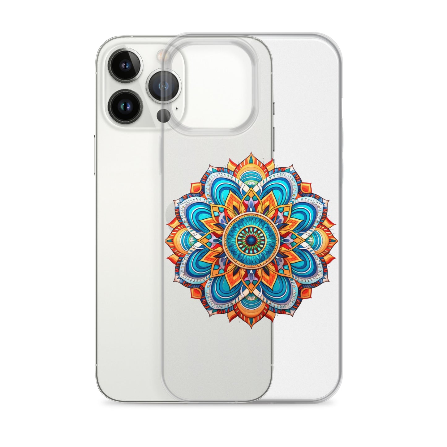 Clear Case for iPhone® Mandala 1