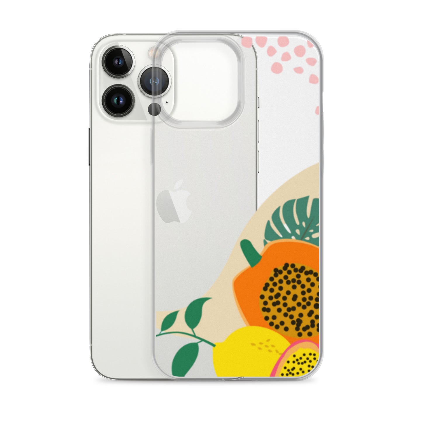 Clear Case for iPhone® Fruity