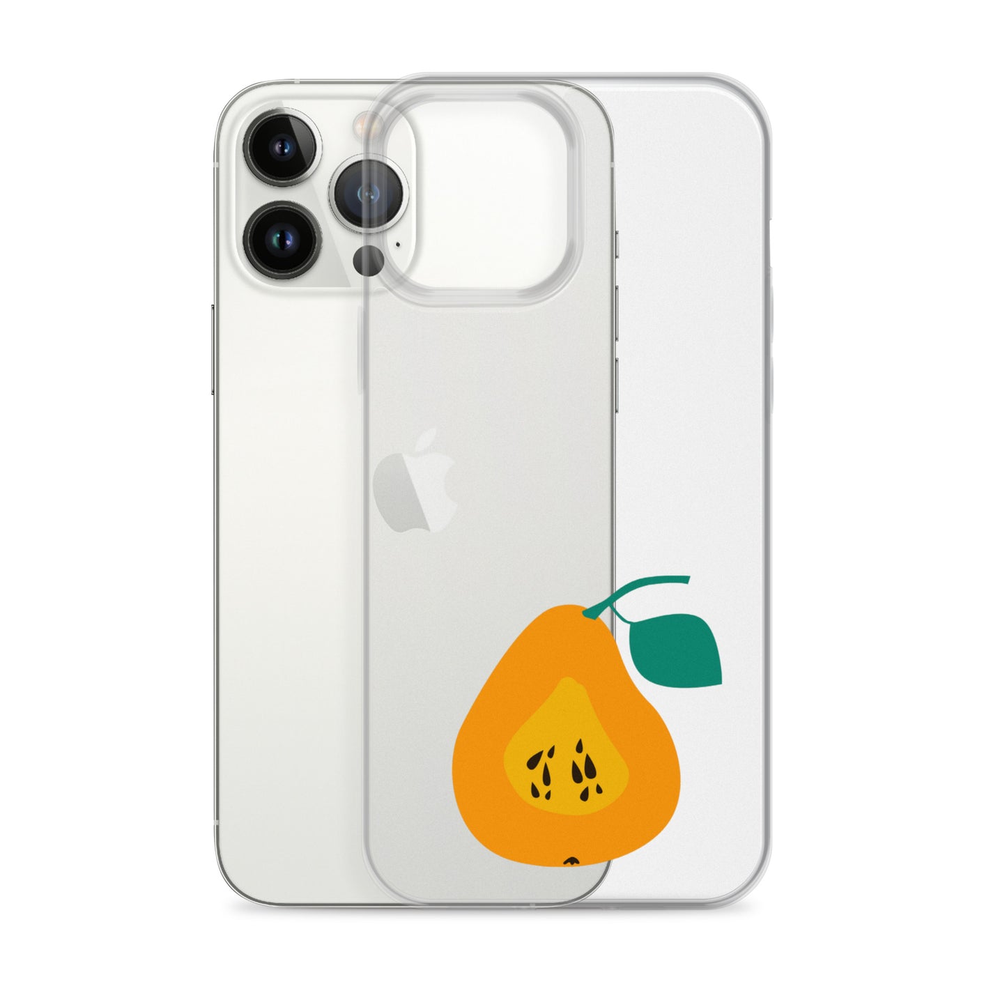 Clear Case for iPhone® Pear