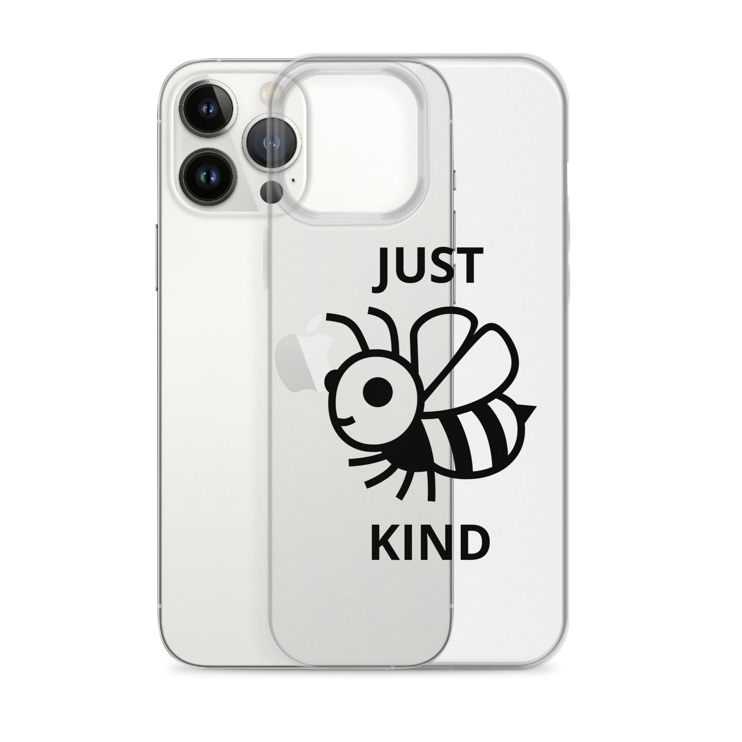 Clear Case for iPhone® Just Be Kind