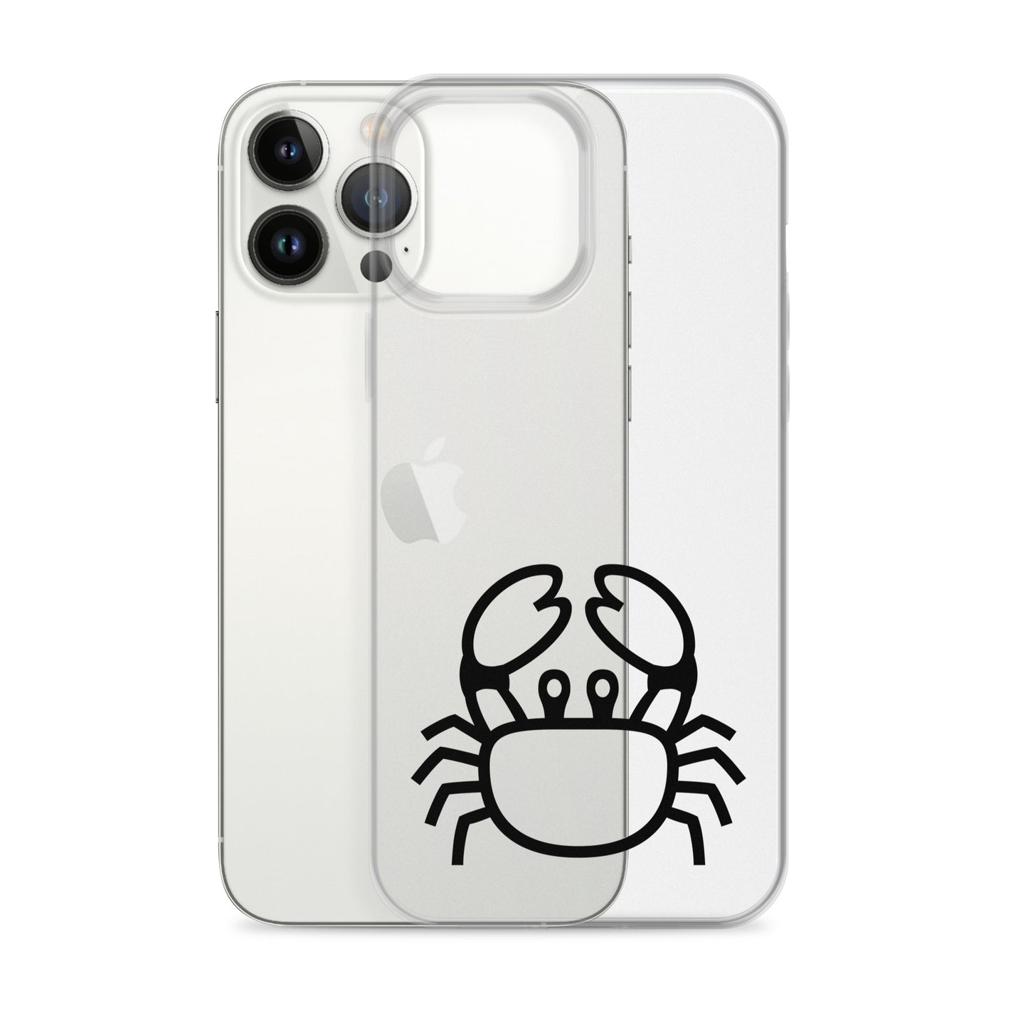 Clear Case for iPhone® Crab