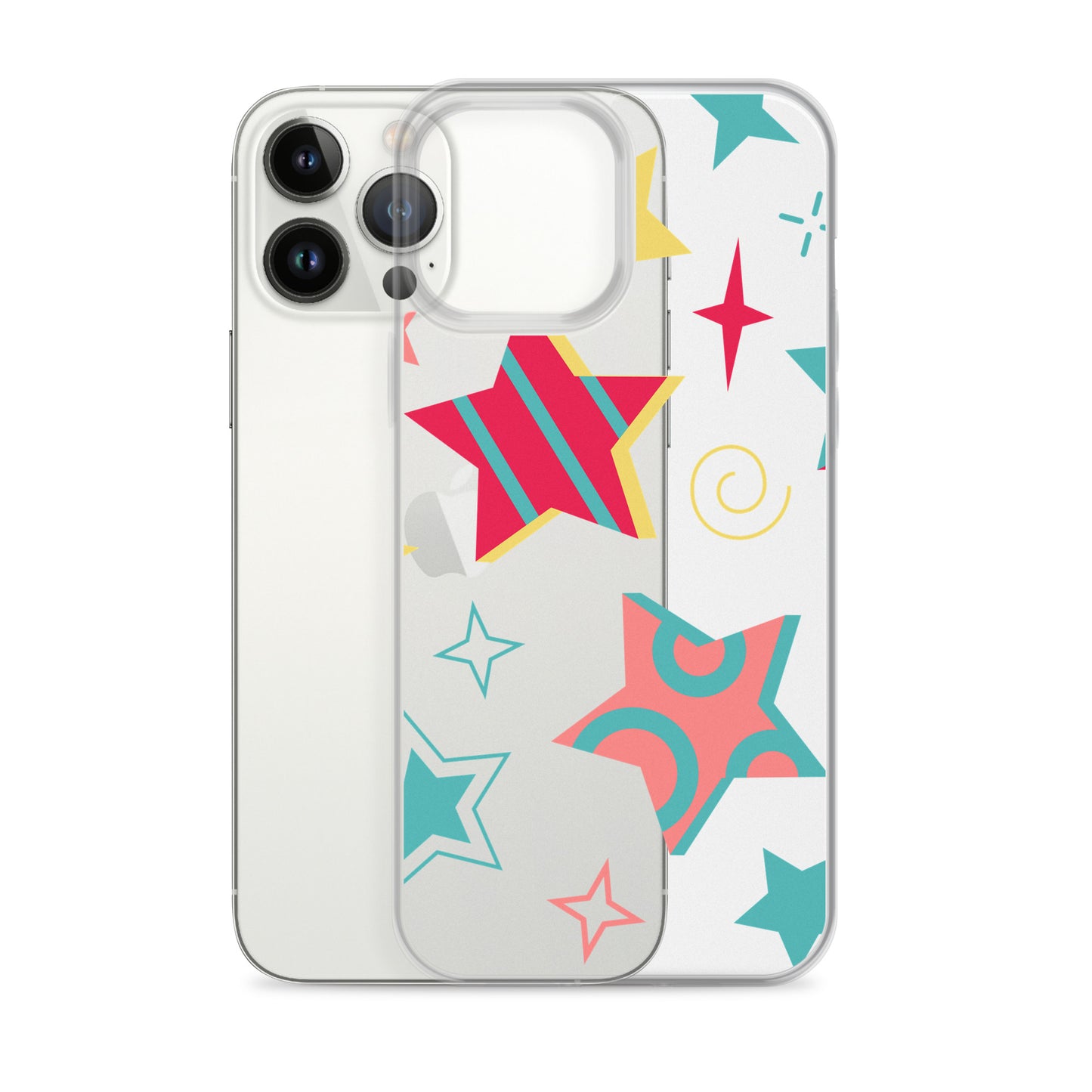 Clear Case for iPhone® 90's Stars