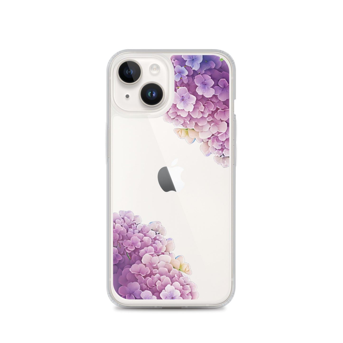 Clear Case for iPhone® : Hydrangea