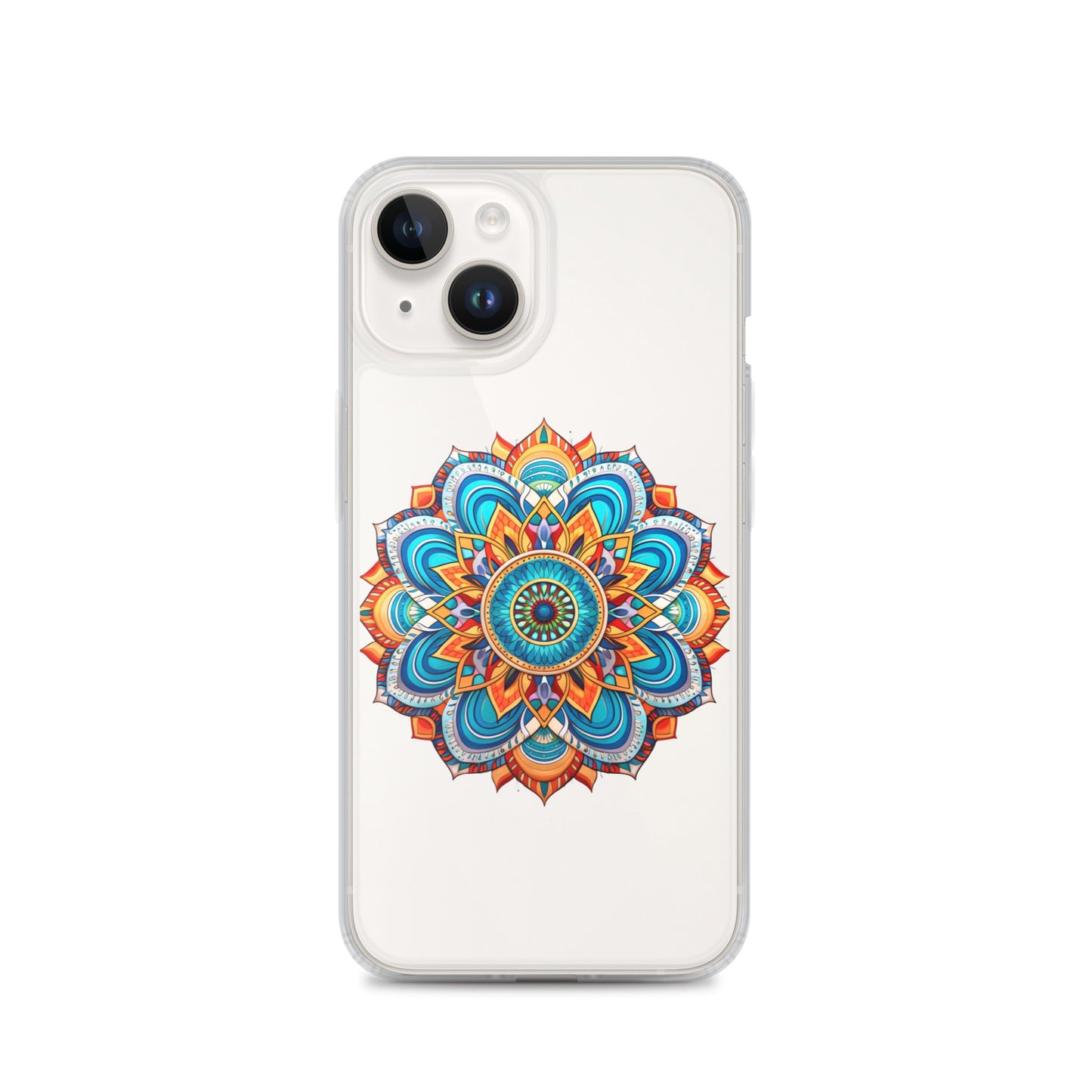 Clear Case for iPhone® Mandala 1