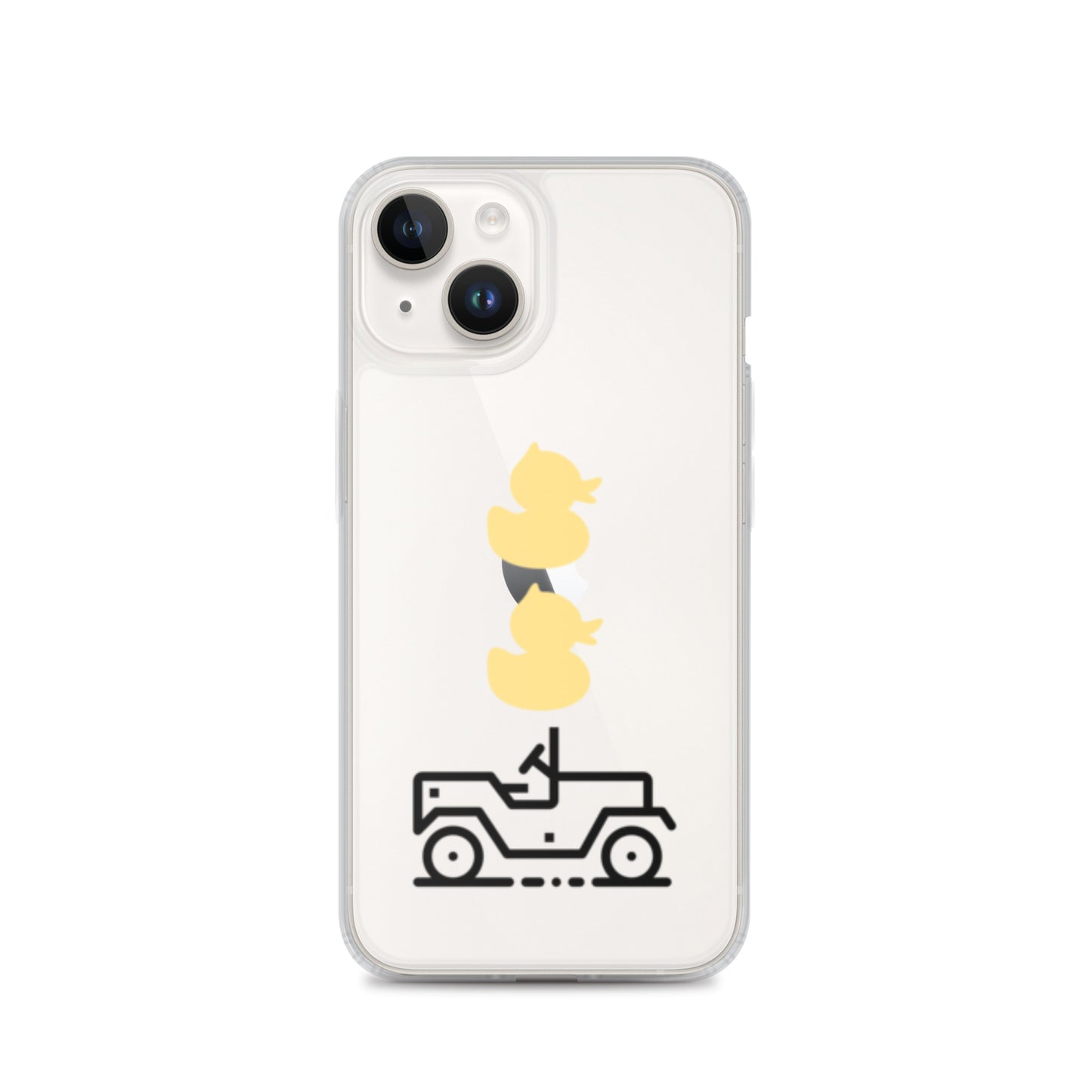 Clear Case for iPhone® Duck Duck 4x4