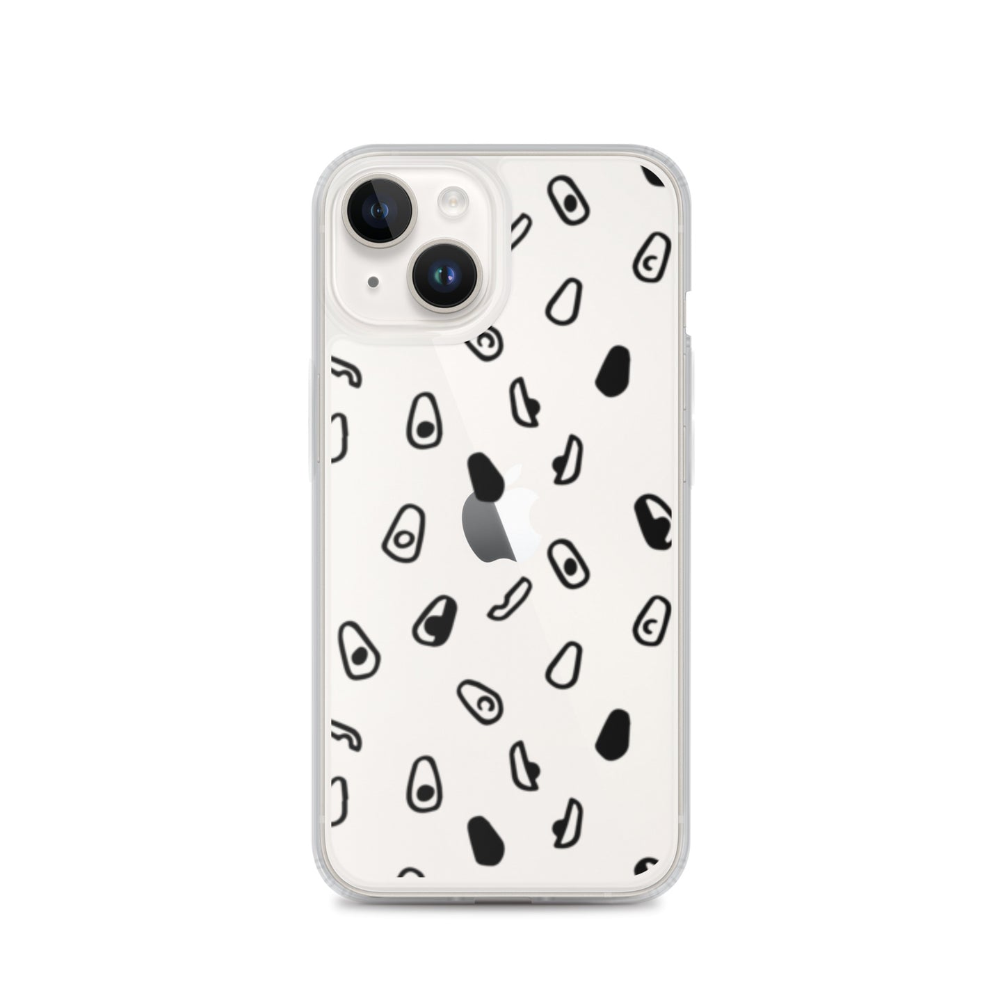 Clear Case for iPhone® Avocados