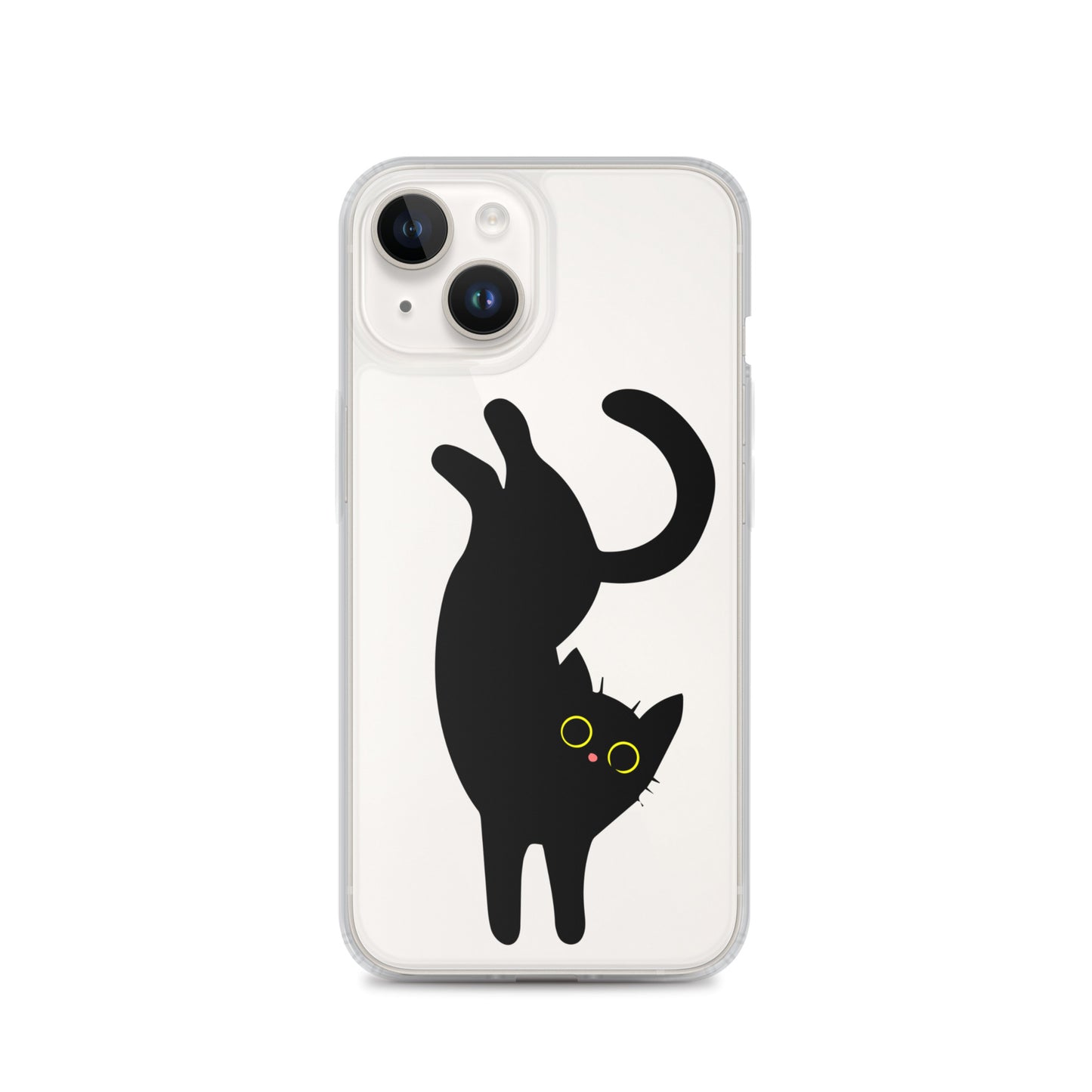 Clear Case for iPhone® Playful Cat