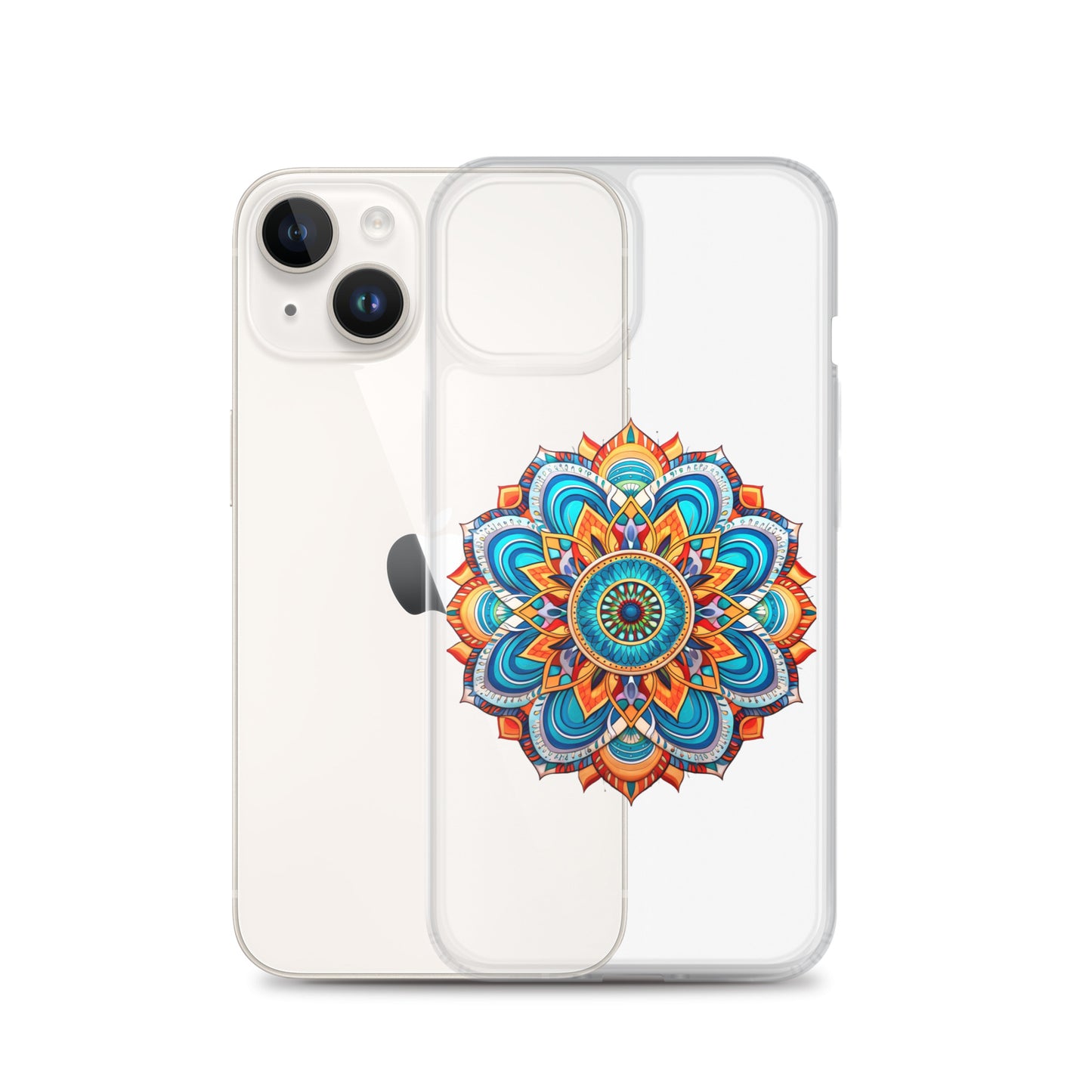 Clear Case for iPhone® Mandala 1