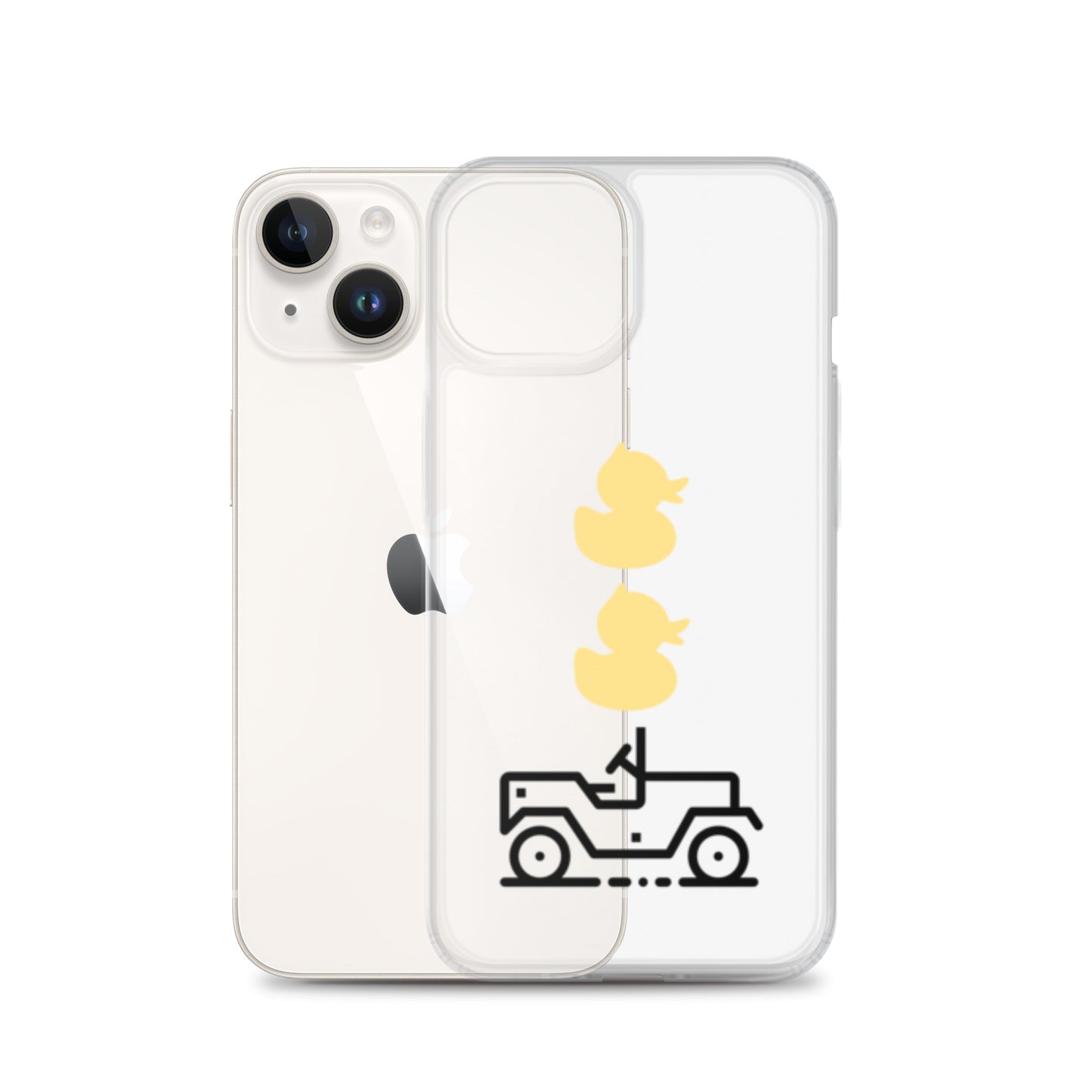 Clear Case for iPhone® Duck Duck 4x4