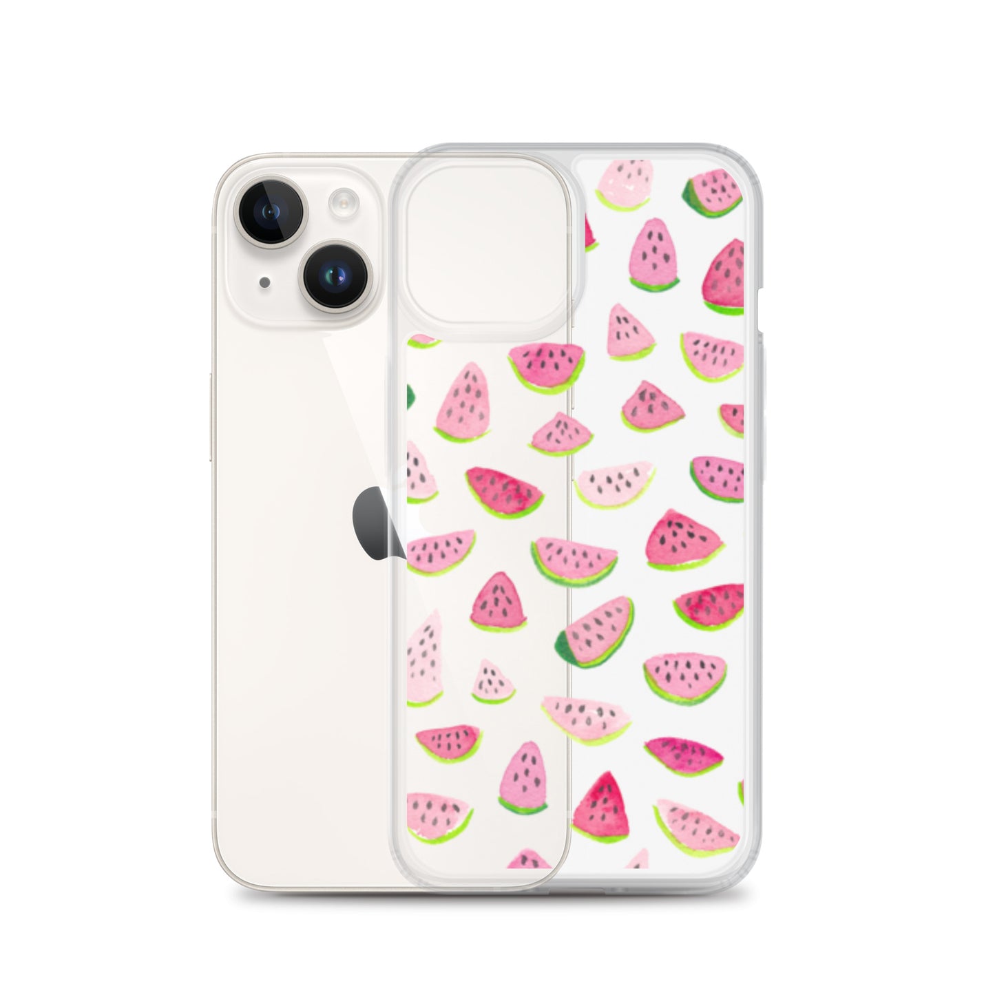 Clear Case for iPhone® Watermelon