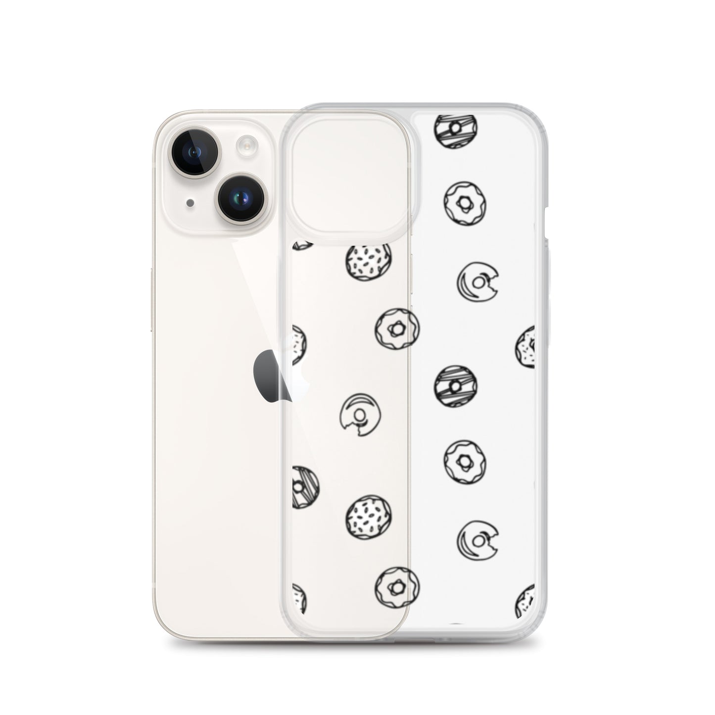 Clear Case for iPhone® Donuts