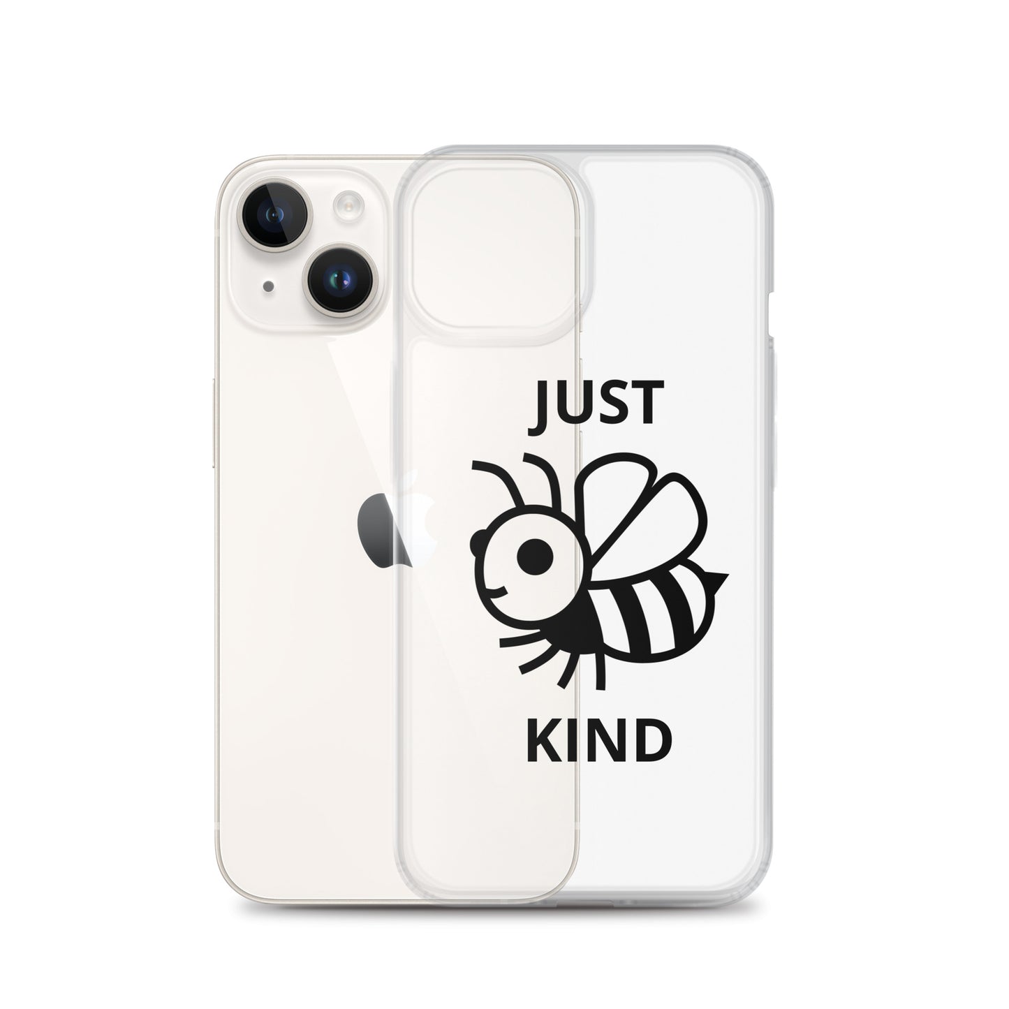 Clear Case for iPhone® Just Be Kind