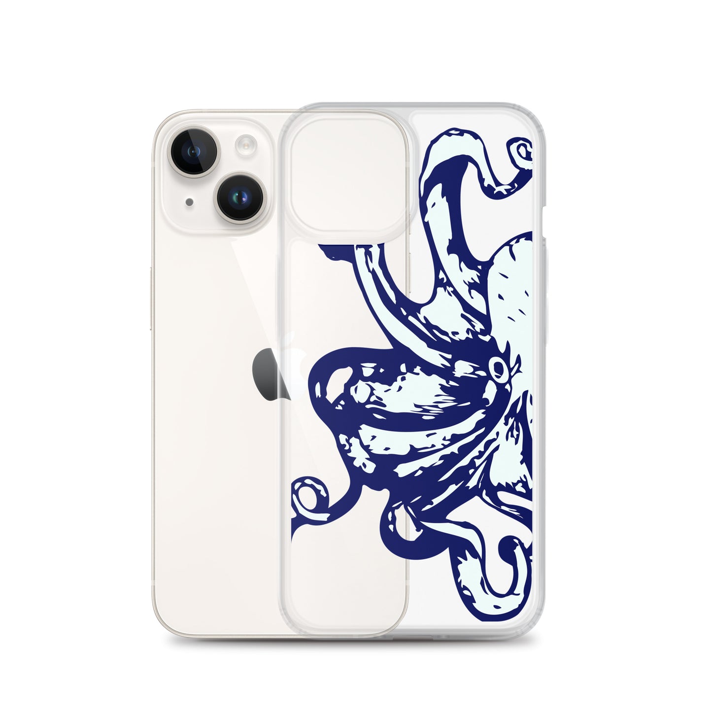 Clear Case for iPhone® Kraken