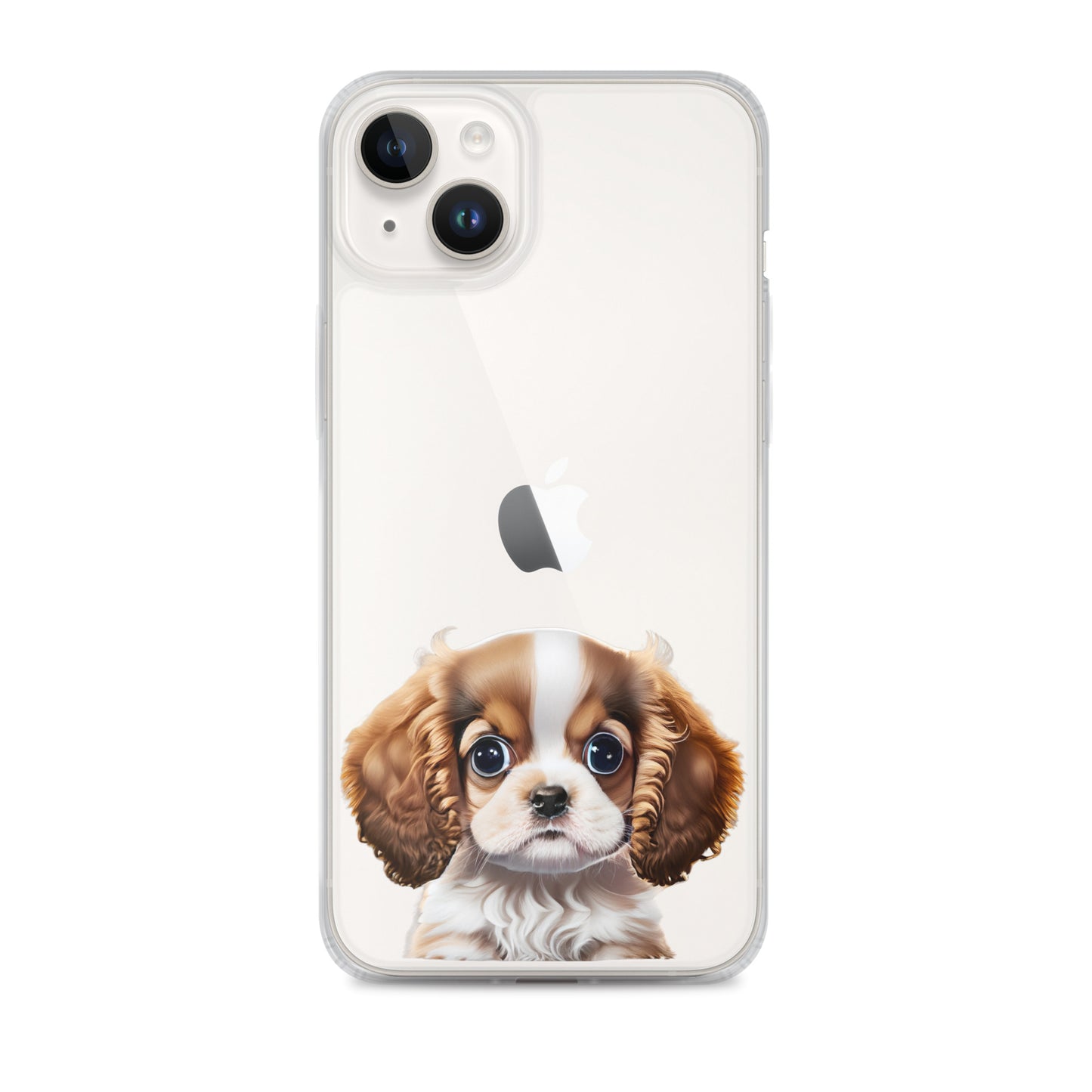 Clear Case for iPhone® Cavelier King Charles Spaniel Puppy