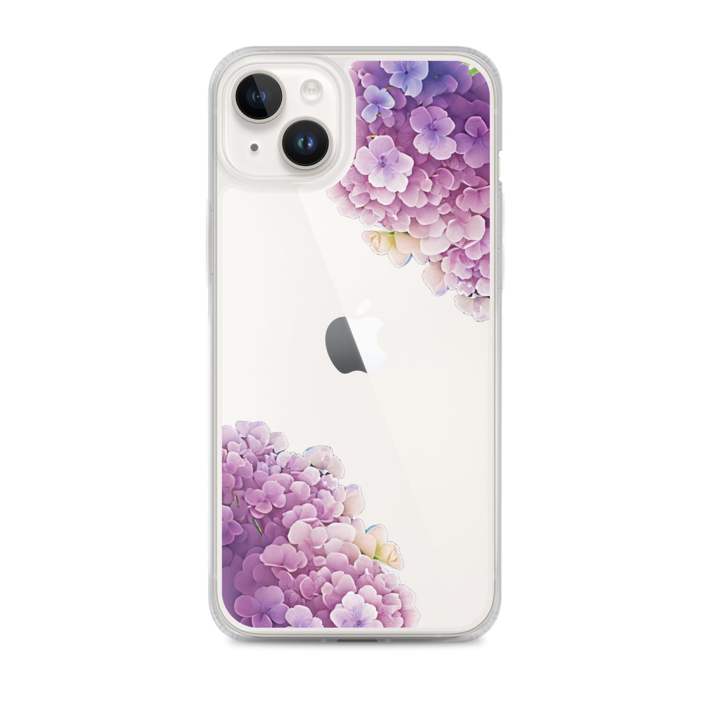 Clear Case for iPhone® : Hydrangea