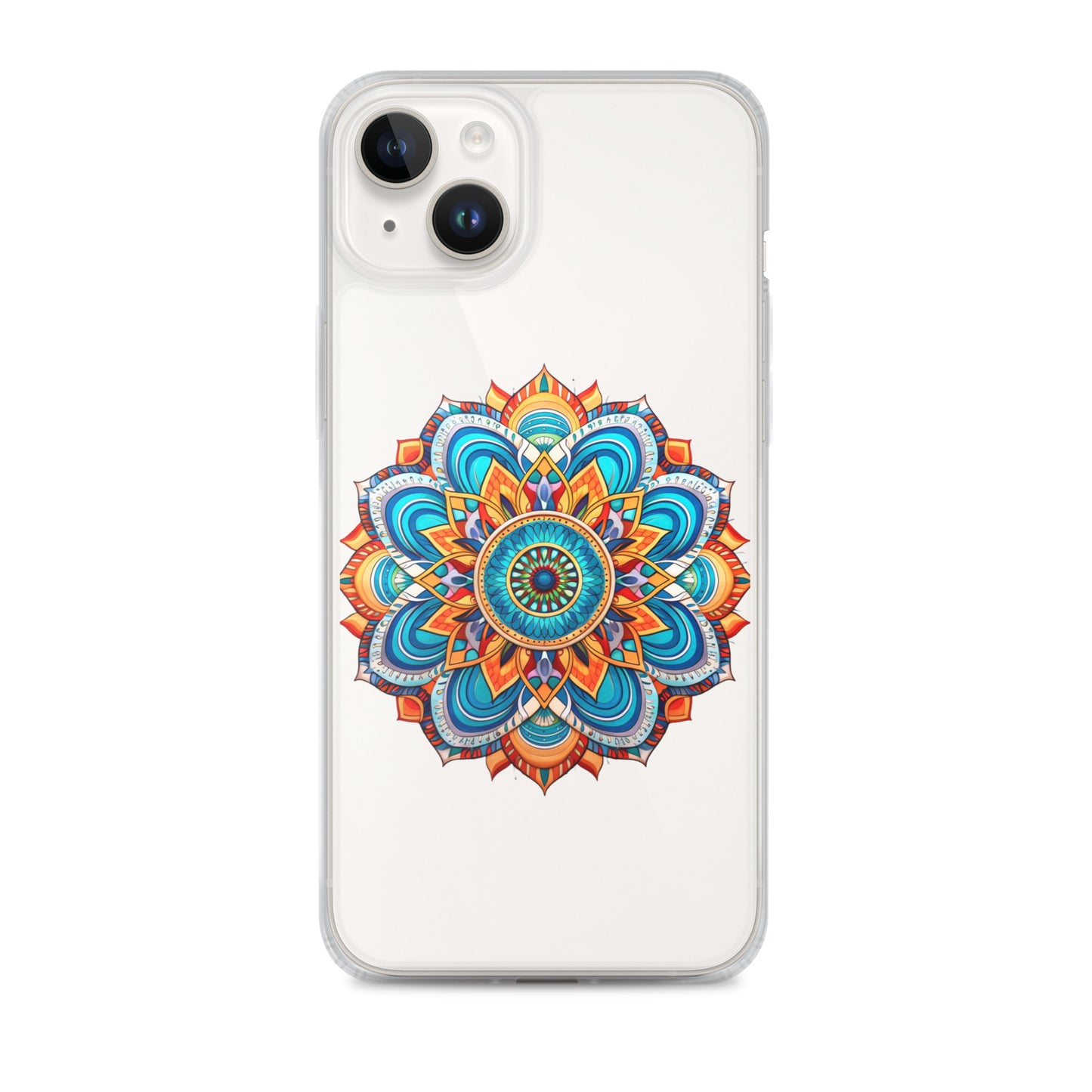 Clear Case for iPhone® Mandala 1