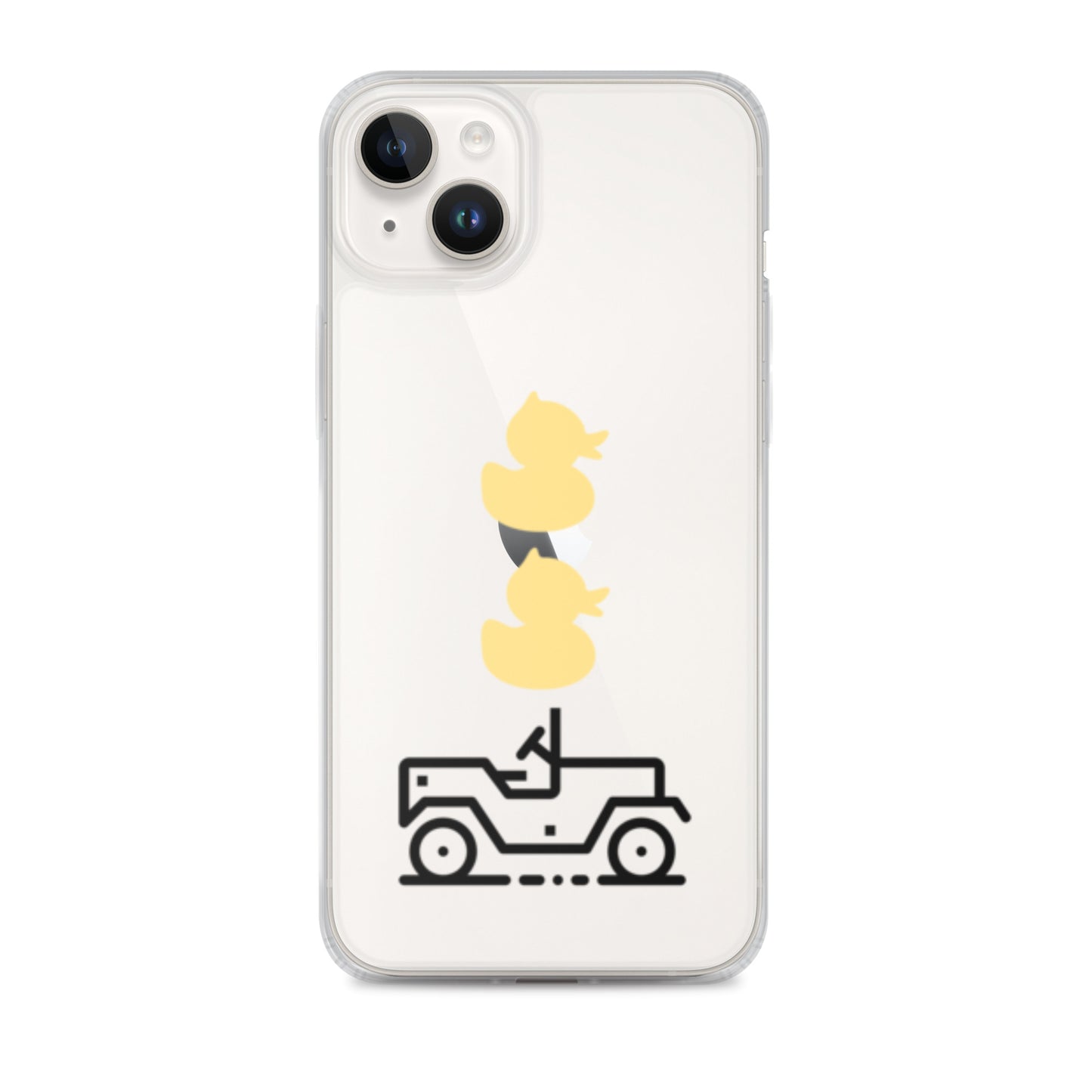 Clear Case for iPhone® Duck Duck 4x4