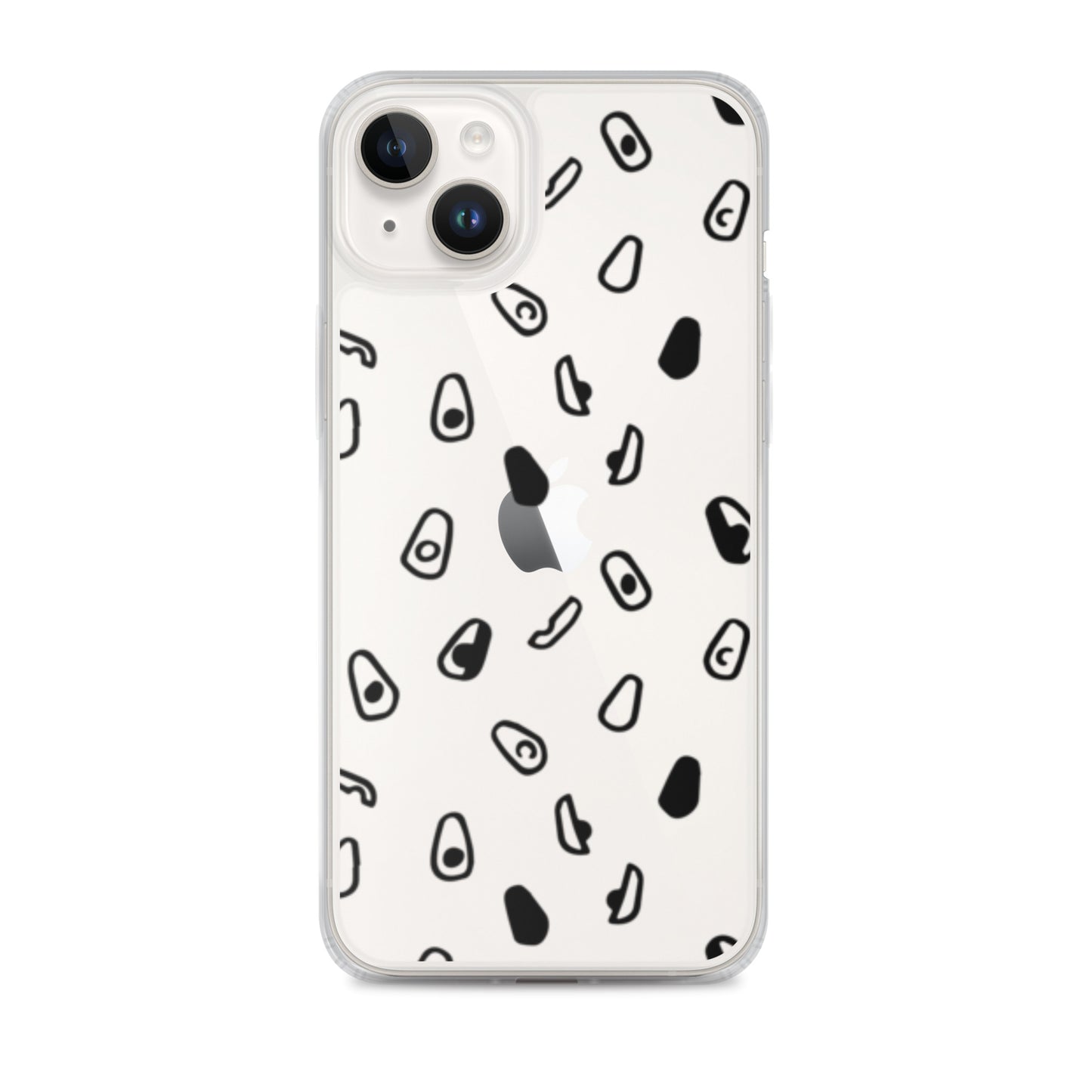 Clear Case for iPhone® Avocados