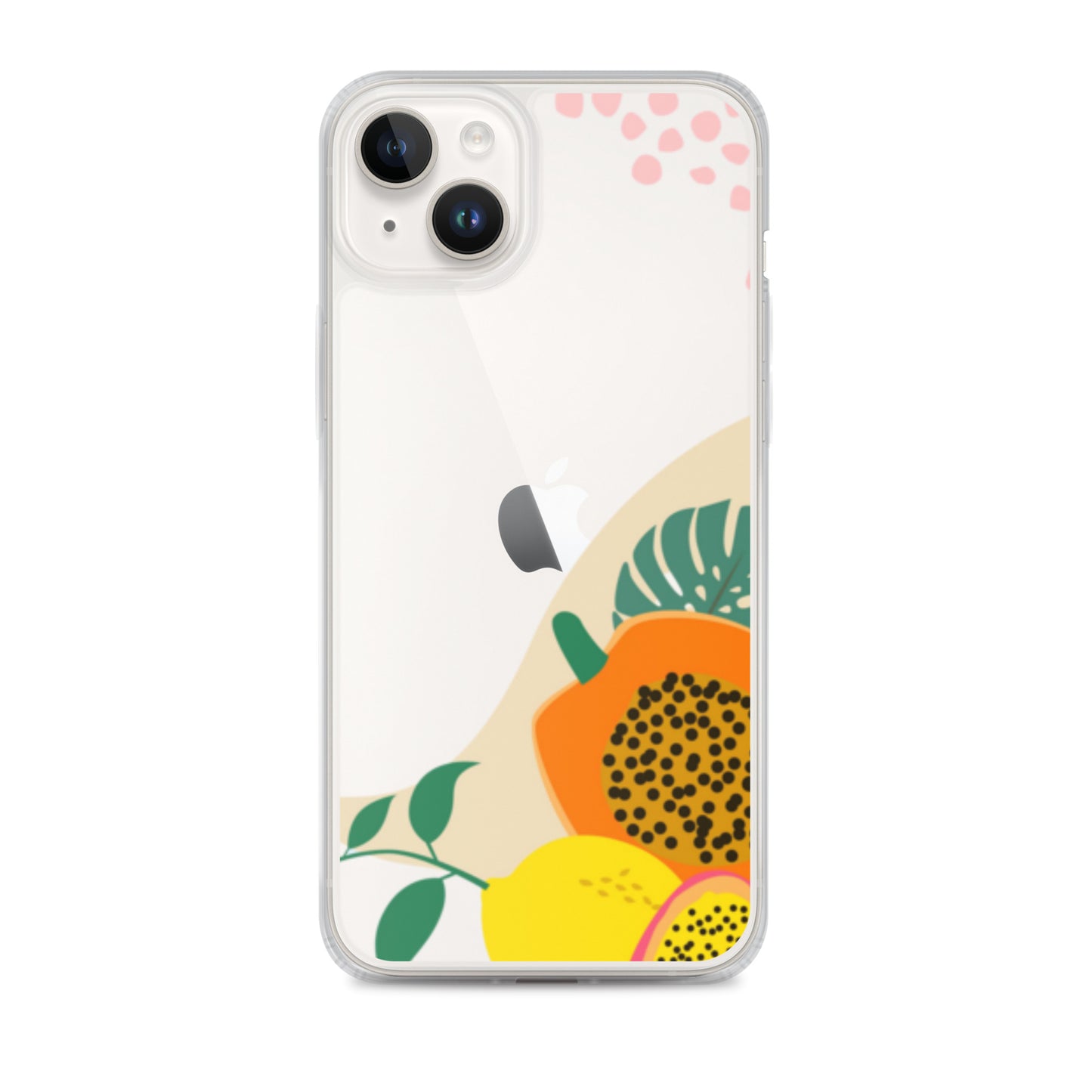 Clear Case for iPhone® Fruity