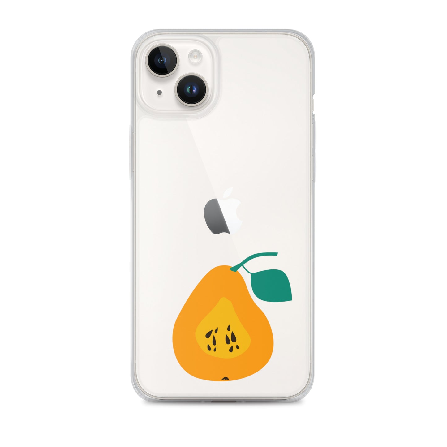 Clear Case for iPhone® Pear