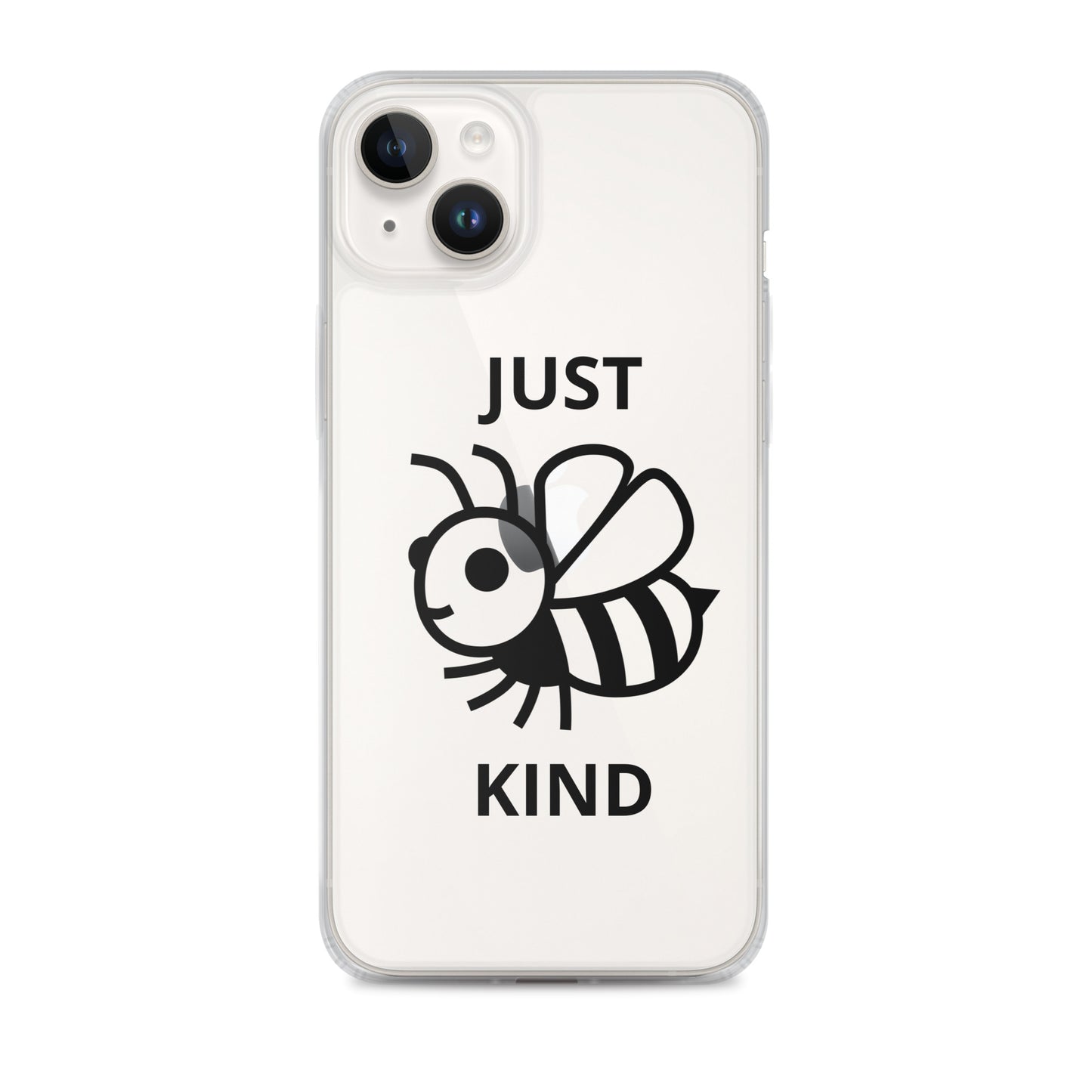 Clear Case for iPhone® Just Be Kind