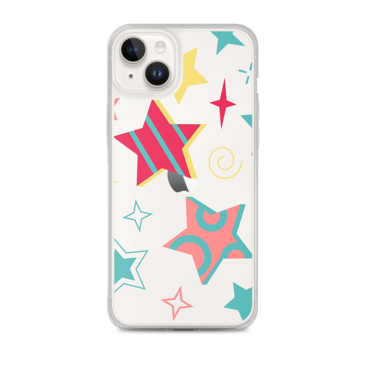 Clear Case for iPhone® 90's Stars