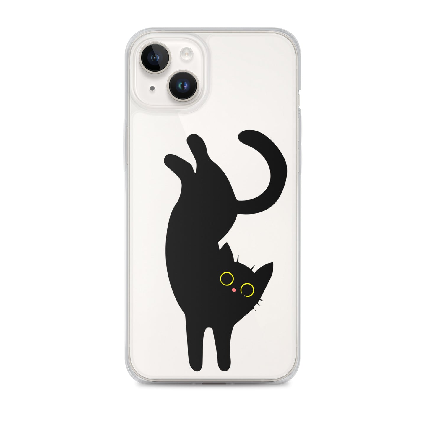 Clear Case for iPhone® Playful Cat