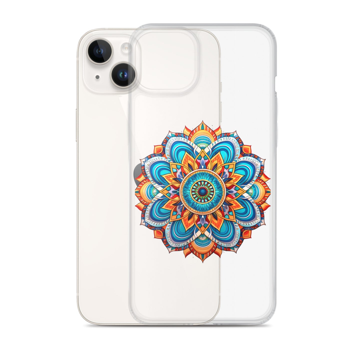 Clear Case for iPhone® Mandala 1