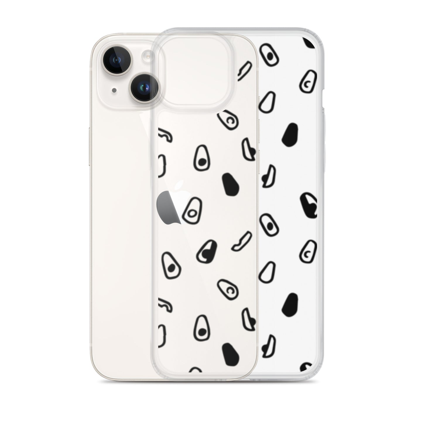 Clear Case for iPhone® Avocados